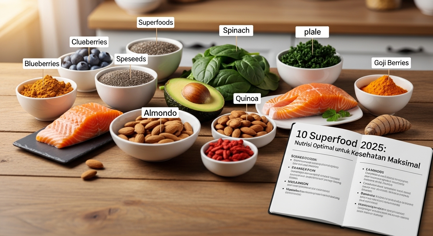 10 Superfood 2025: Nutrisi Optimal untuk Kesehatan Maksimal