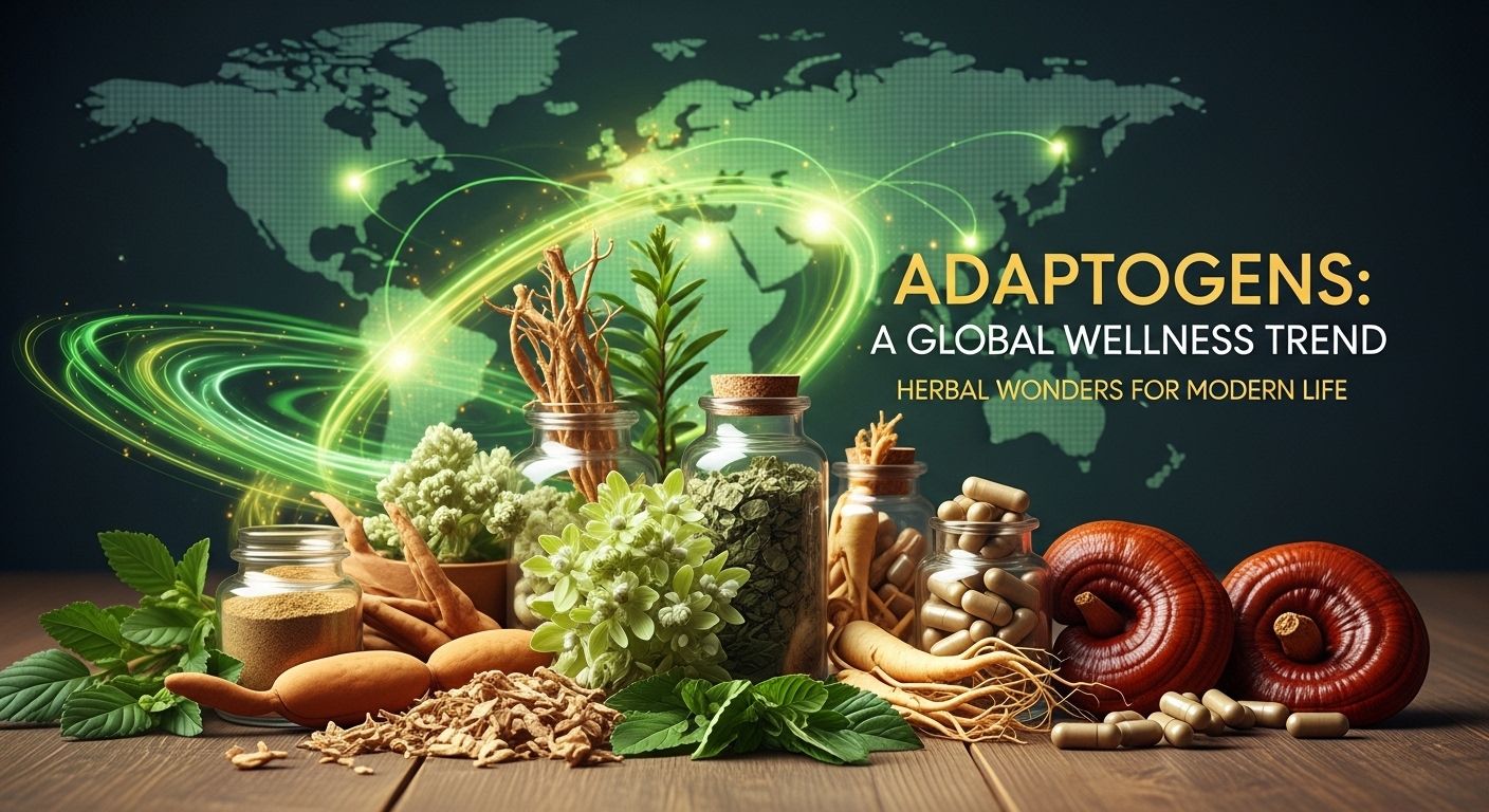 Adaptogen: Herbal Ajaib yang Sedang Trending di Seluruh Dunia
