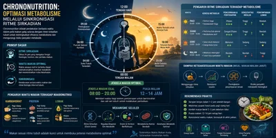 Chrononutrition: Optimasi Metabolisme Melalui Sinkronisasi Ritme Sirkadian