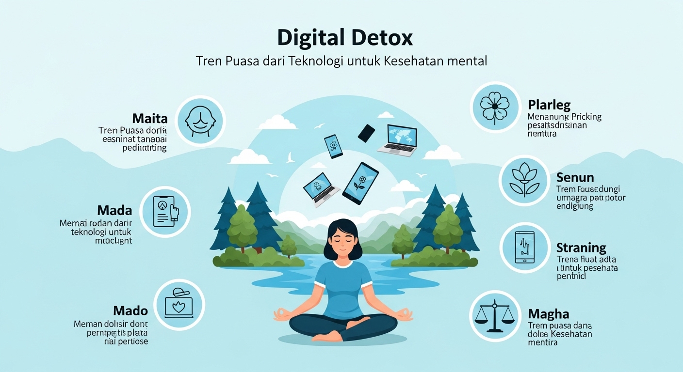 Digital Detox: Tren Puasa dari Teknologi untuk Kesehatan Mental
