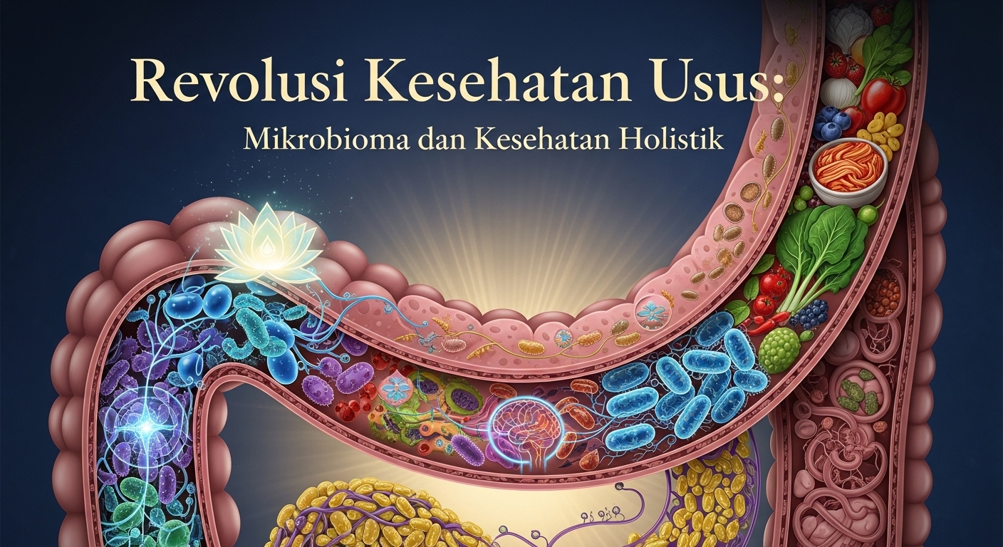Revolusi Kesehatan Usus: Mikrobioma dan Kesehatan Holistik