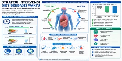Strategi Intervensi Diet Berbasis Waktu: Pendekatan Baru untuk Kesehatan Metabolik